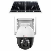 Trueview 4G Sim 4Mp Solar Powered CCTV Security Camera with Solar Panel | Surveillance for Agriculture | Remote Area |